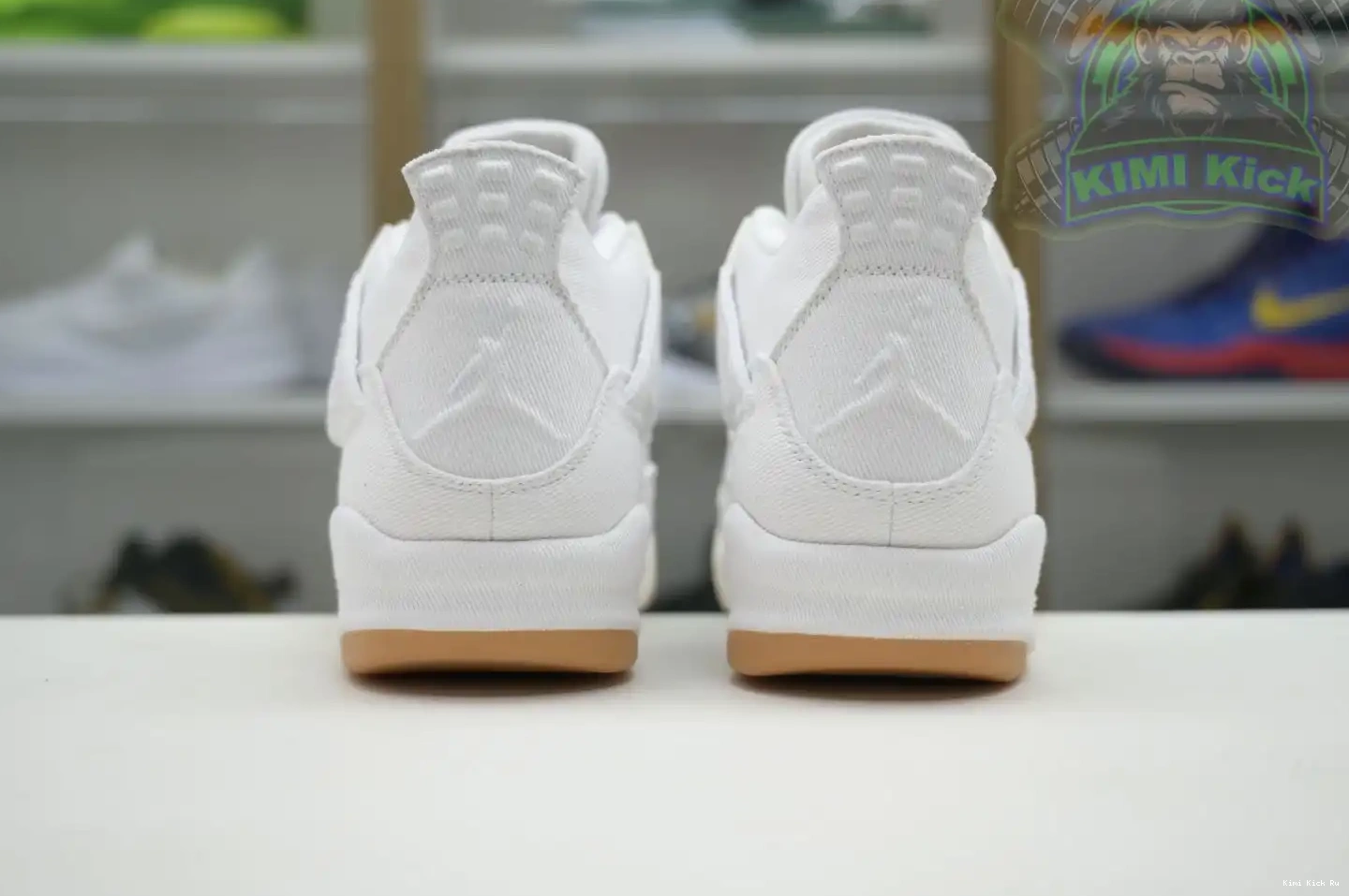 Jordan white 4 levis tag) (levis Kimikick Air Jordan 0808
